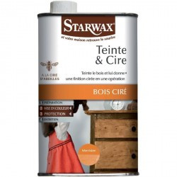 Teinte et cire Merisier...